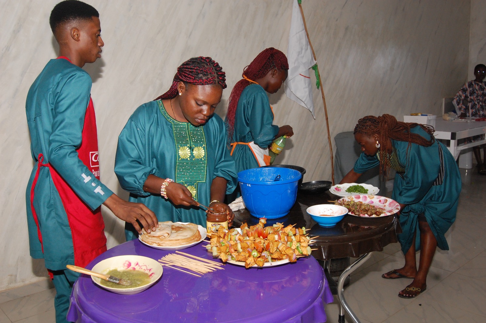 Démonstration en hôtellerie